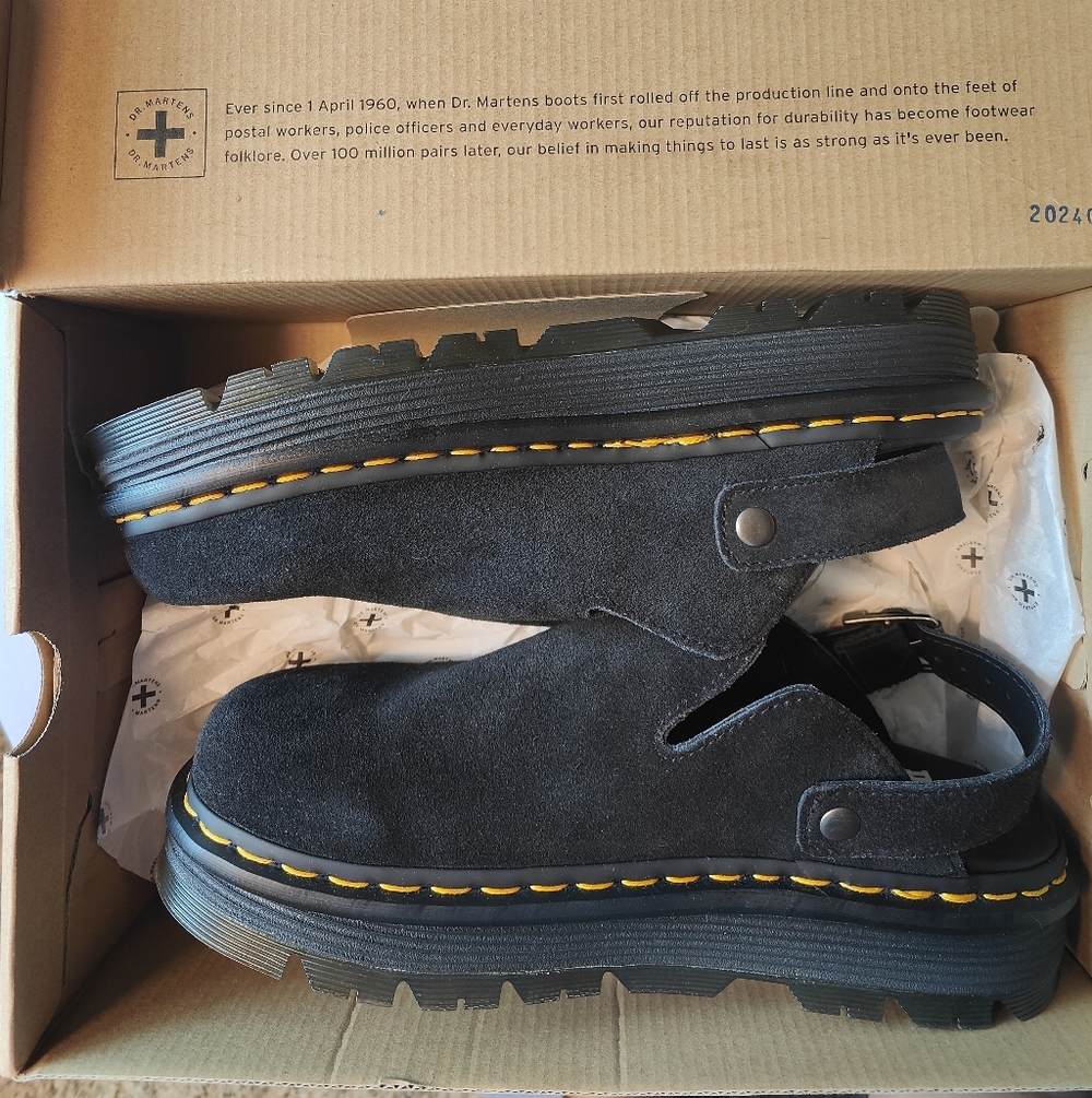 NEW Dr. Marten ZebZag Mule